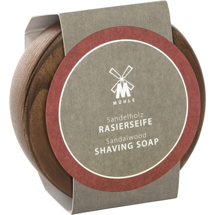 Деревянная миска MÜHLE с мылом для бритья, 65 г сандалового дерева M Mühle 
Деревянная миска MÜHLE с мылом для бритья, 65 г сандалового дерева M Mühle