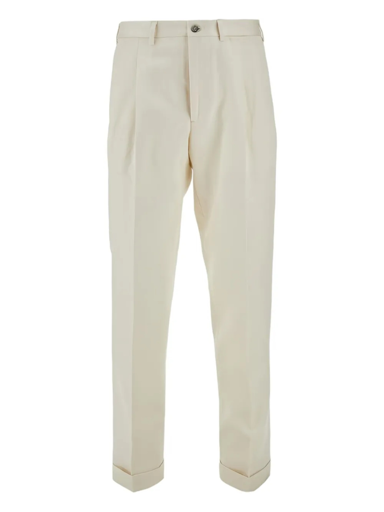 Santaniello брюки со складками, нейтральный 
Santaniello брюки со складками, нейтральный