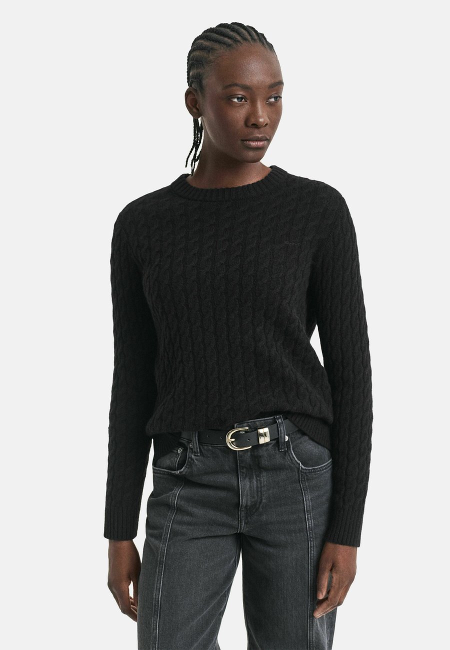 Джемпер GANT CABLE CREW NECK, Black
Джемпер GANT CABLE CREW NECK, Black