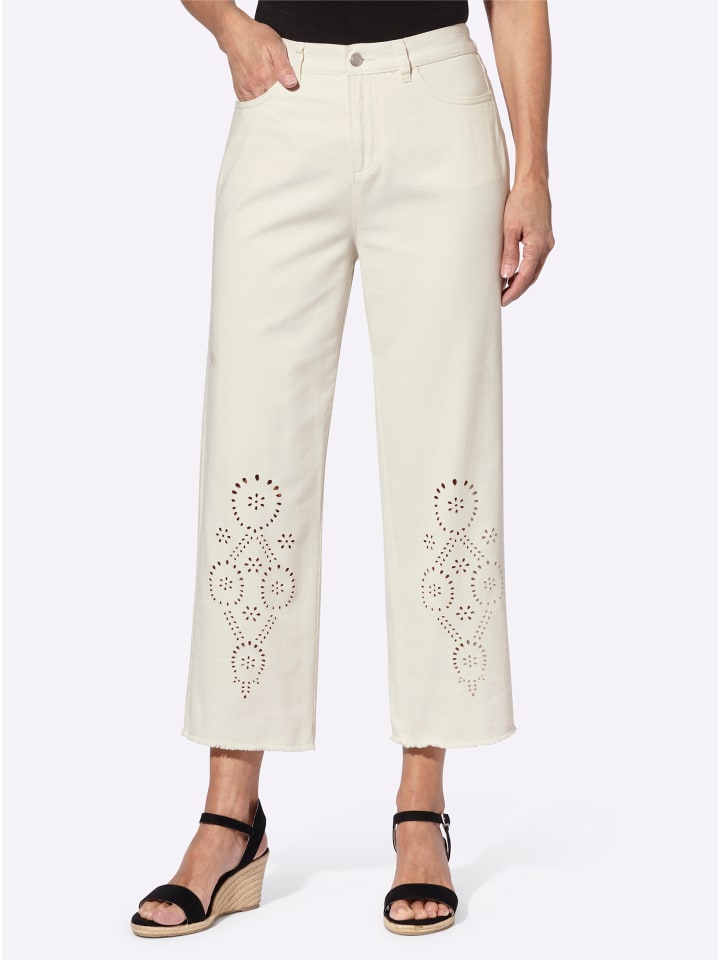 Джинсы Sieh an!, экрю
Джинсы Sieh an!, экрю