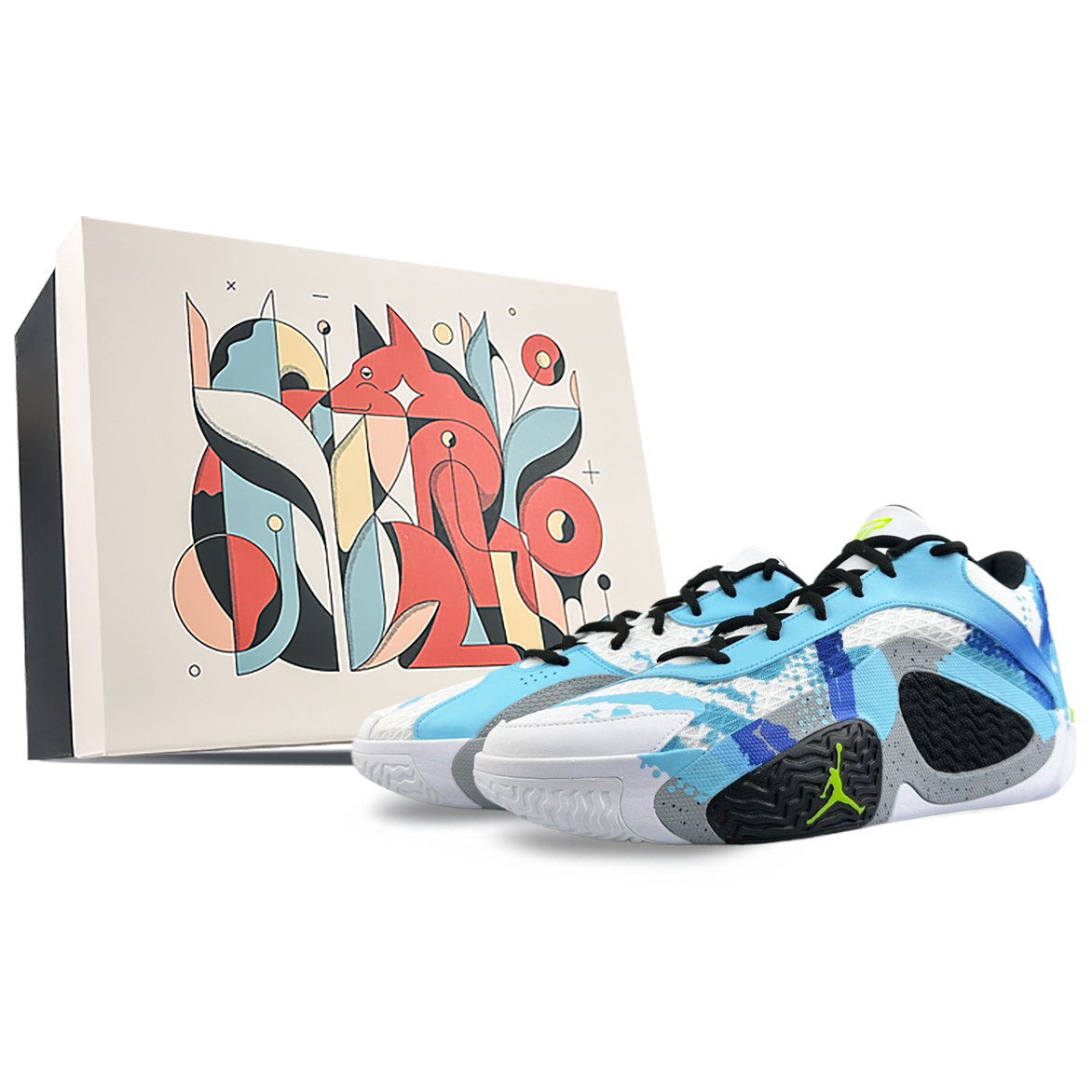 Jordan Татум 2 амортизирующие противоскользящие износостойкие дышащие низкие баскетбольные кроссовки мужские черно-синие небесно-голубые, цвет Sky Blue
Jordan Татум 2 амортизирующие противоскользящие износостойкие дышащие низкие баскетбольные кроссовки мужские черно-синие небесно-голубые, цвет Sky Blue