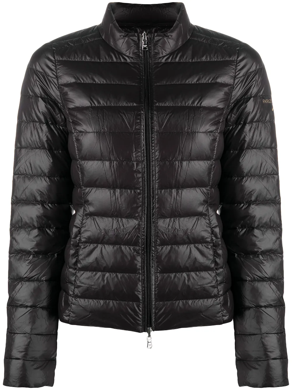 Пуховик на молнии с логотипом Patrizia Pepe, черный
Пуховик на молнии с логотипом Patrizia Pepe, черный