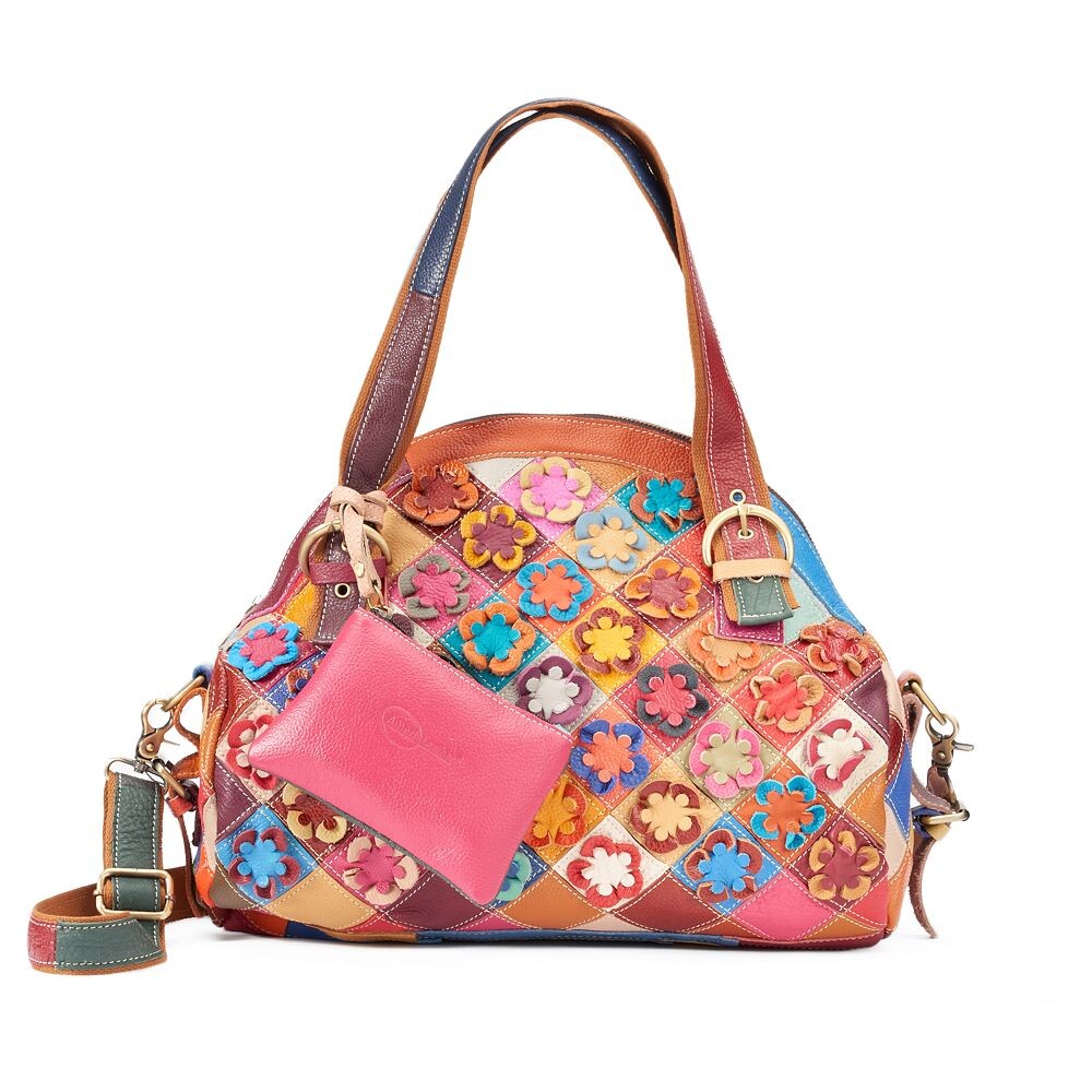 Ameri Кожаная сумка-тоут Marlow Ameri Leather, цвет Rainbow 
Ameri Кожаная сумка-тоут Marlow Ameri Leather, цвет Rainbow