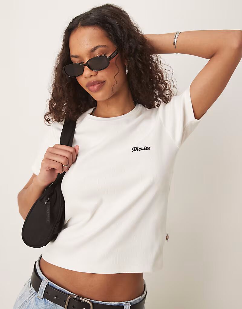 Футболка для малышей с вышитым логотипом Dickies Lewistown, длинная, бежевого цвета
Футболка для малышей с вышитым логотипом Dickies Lewistown, длинная, бежевого цвета