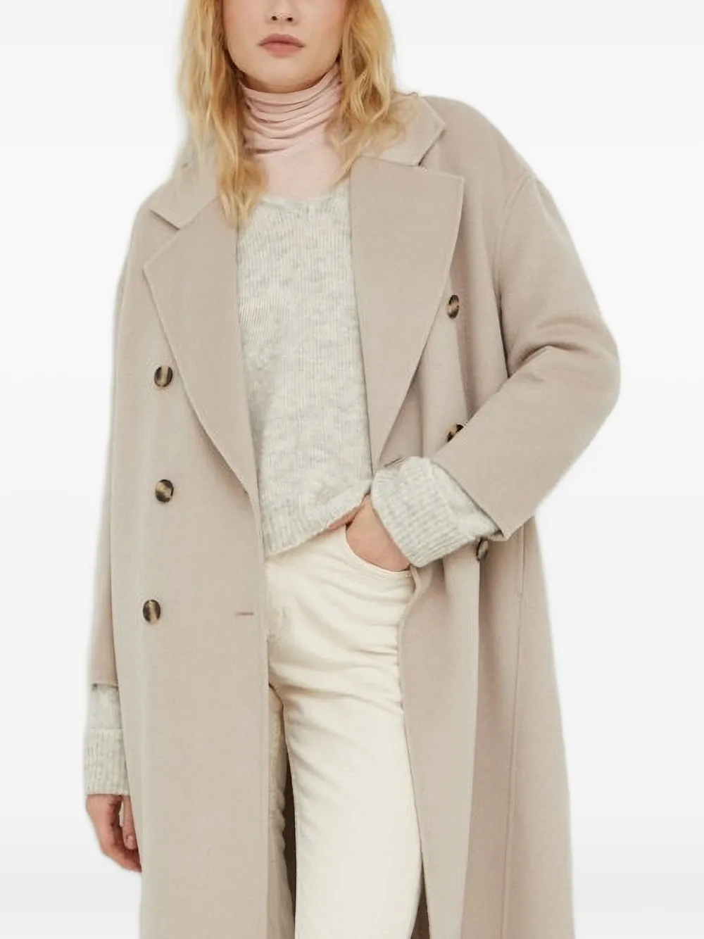 Свитер с V-образным вырезом на востоке American Vintage, серый
Свитер с V-образным вырезом на востоке American Vintage, серый