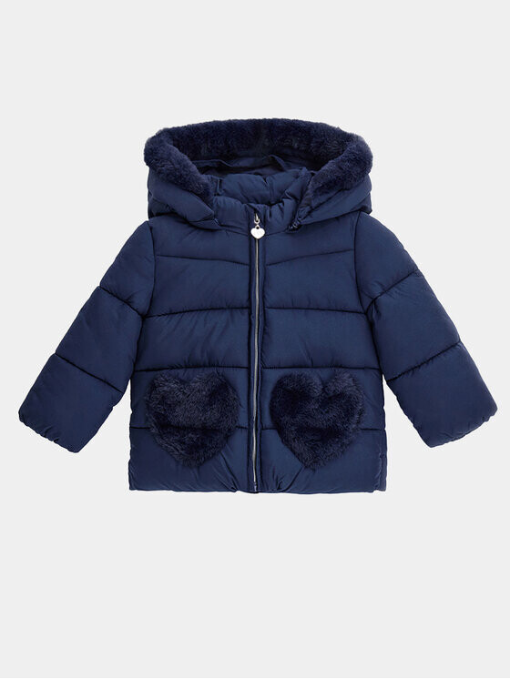 Пуховик стандартного кроя Original Marines, синий
Пуховик стандартного кроя Original Marines, синий