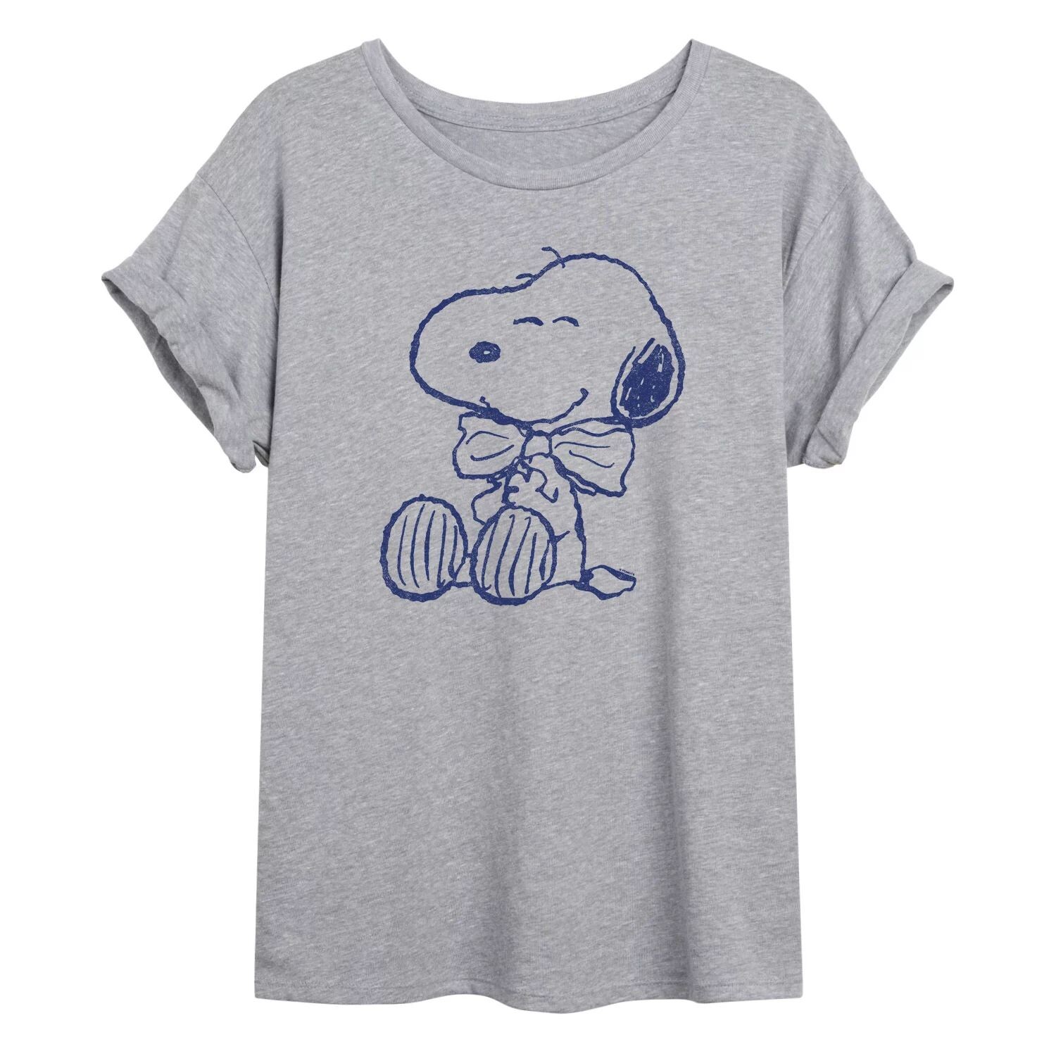 Крупная футболка с рисунком с бантом для подростков Peanuts Snoopy Licensed Character
Крупная футболка с рисунком с бантом для подростков Peanuts Snoopy Licensed Character