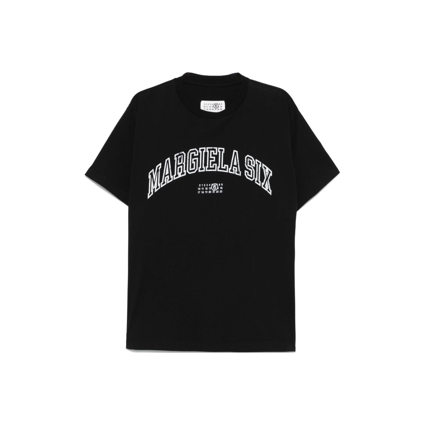 Футболка с принтом логотипа MM6 Maison Margiela, черный
Футболка с принтом логотипа MM6 Maison Margiela, черный