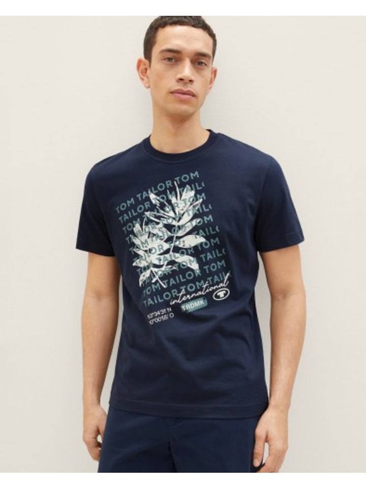 Футболка Tom Tailor, синий
Футболка Tom Tailor, синий