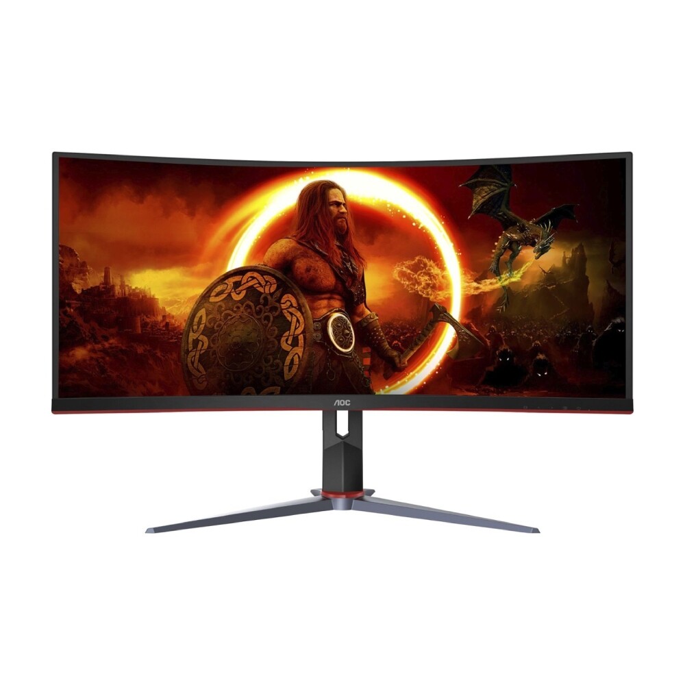 Монитор игровой изогнутый AOC CU34G2XP, 34", WQHD, VA, 180 Гц, чёрный
Монитор игровой изогнутый AOC CU34G2XP, 34", WQHD, VA, 180 Гц, чёрный