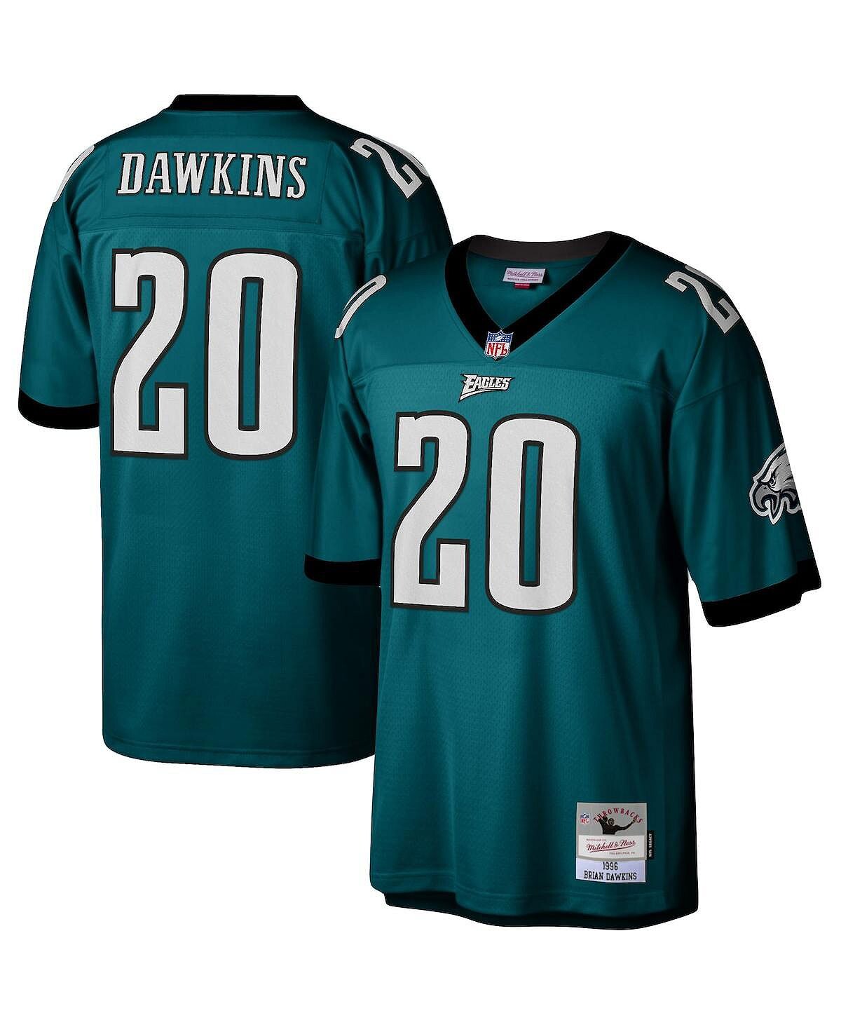 Футболка Mitchell & Ness Men's Brian Dawkins Midnight Green Philadelphia Eagles 1996 Legacy, темно-зеленый
Футболка Mitchell & Ness Men's Brian Dawkins Midnight Green Philadelphia Eagles 1996 Legacy, темно-зеленый