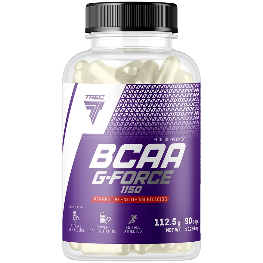 Trec BCAA G-Force биологически активная добавка, 90 капсул/1 упаковка
Trec BCAA G-Force биологически активная добавка, 90 капсул/1 упаковка