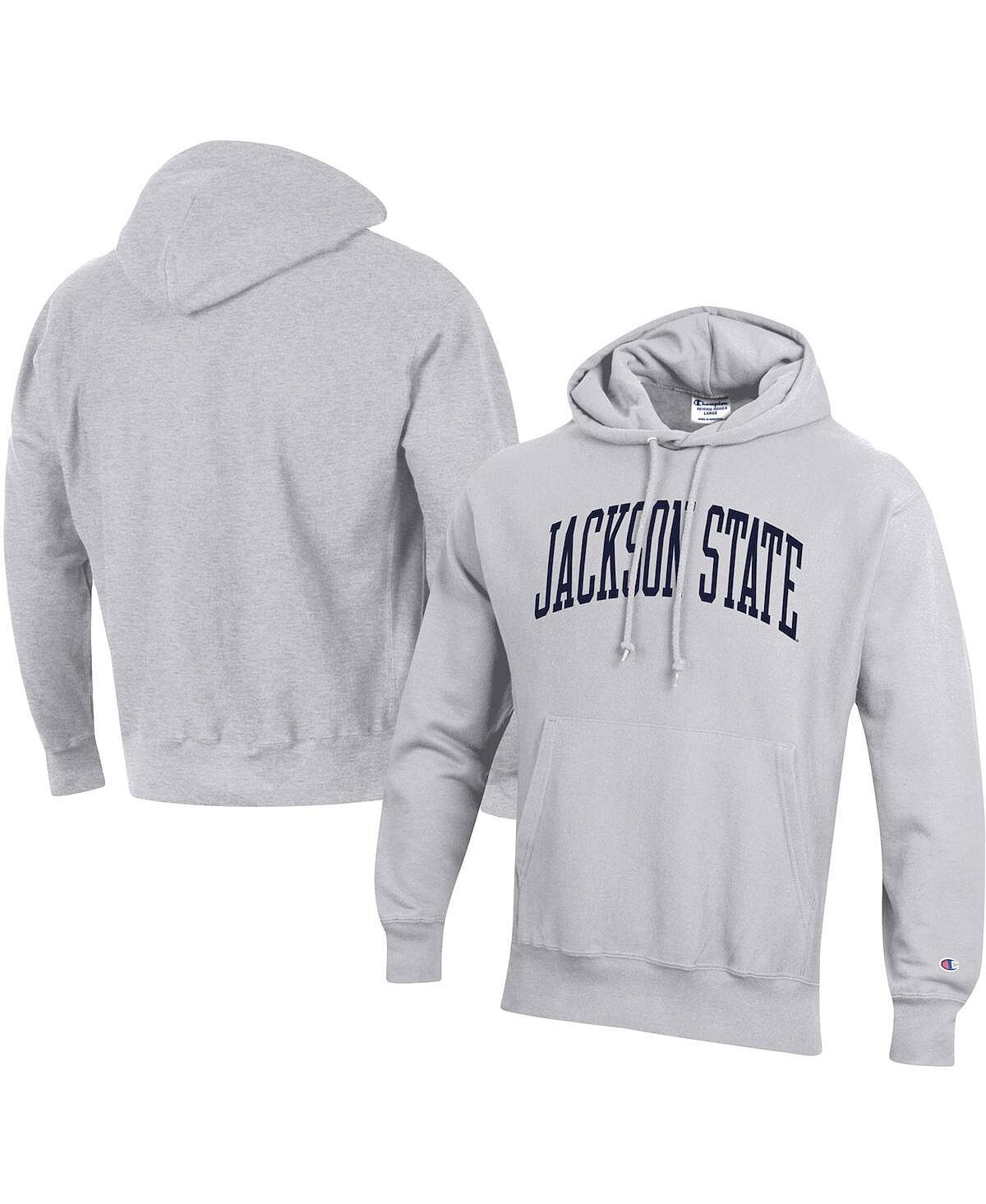 Мужская серая толстовка с капюшоном jackson state tigers tall arch pullover Champion, серый
Мужская серая толстовка с капюшоном jackson state tigers tall arch pullover Champion, серый