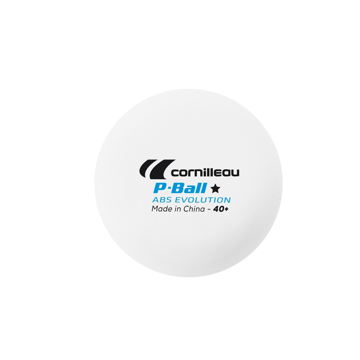 Мячи для настольного тенниса P-BALL ABS EVOLUTION 1* X6 CORNILLEAU, белый
Мячи для настольного тенниса P-BALL ABS EVOLUTION 1* X6 CORNILLEAU, белый