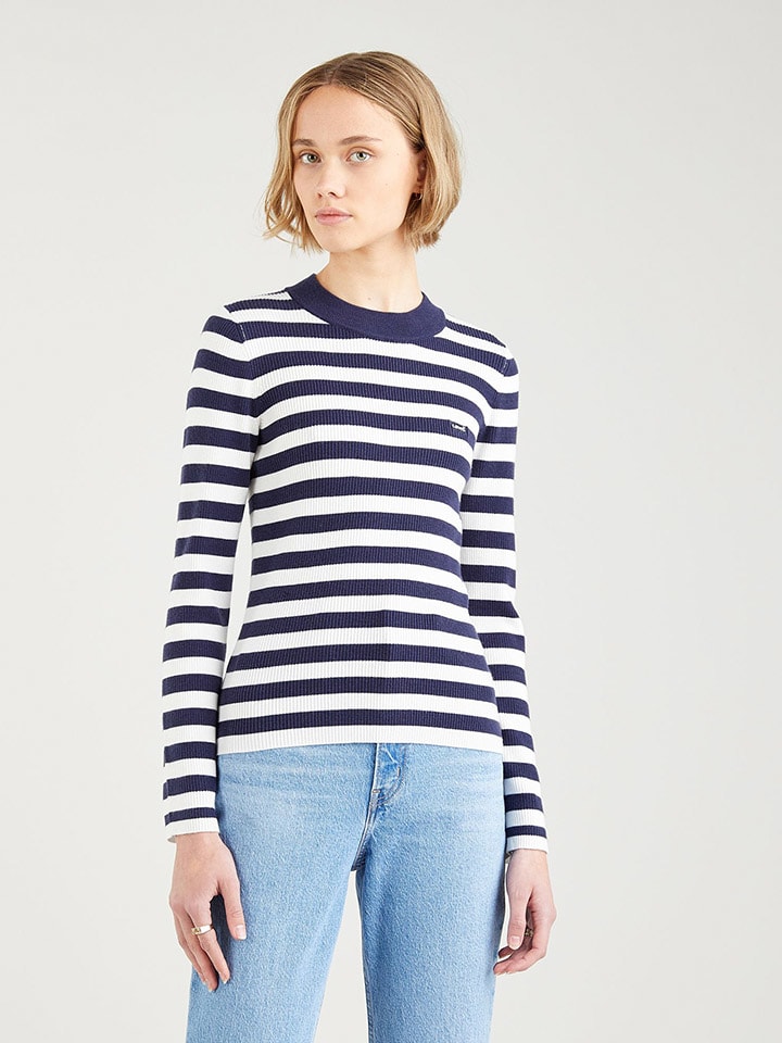 Рубашка с длинным рукавом Levi's, темно-синий/белый 
Рубашка с длинным рукавом Levi's, темно-синий/белый