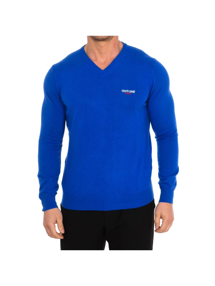 Синий свитер Roberto Cavalli
Синий свитер Roberto Cavalli
