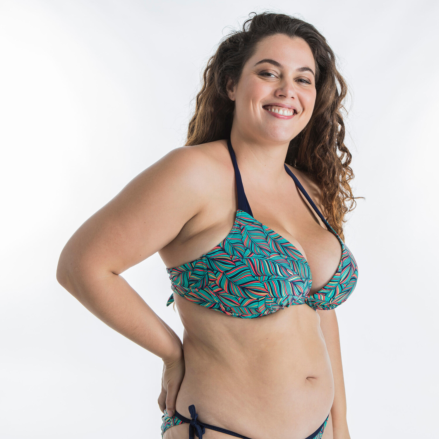 Женский топ бикини с эффектом пуш-ап - Elena Foly OLAIAN, темно-синий
Женский топ бикини с эффектом пуш-ап - Elena Foly OLAIAN, темно-синий