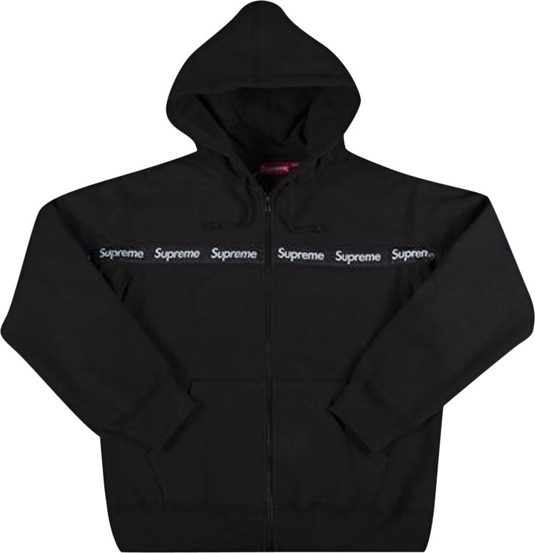 Толстовка Supreme Text Stripe Zip Up Hooded Sweatshirt 'Black', черный
Толстовка Supreme Text Stripe Zip Up Hooded Sweatshirt 'Black', черный