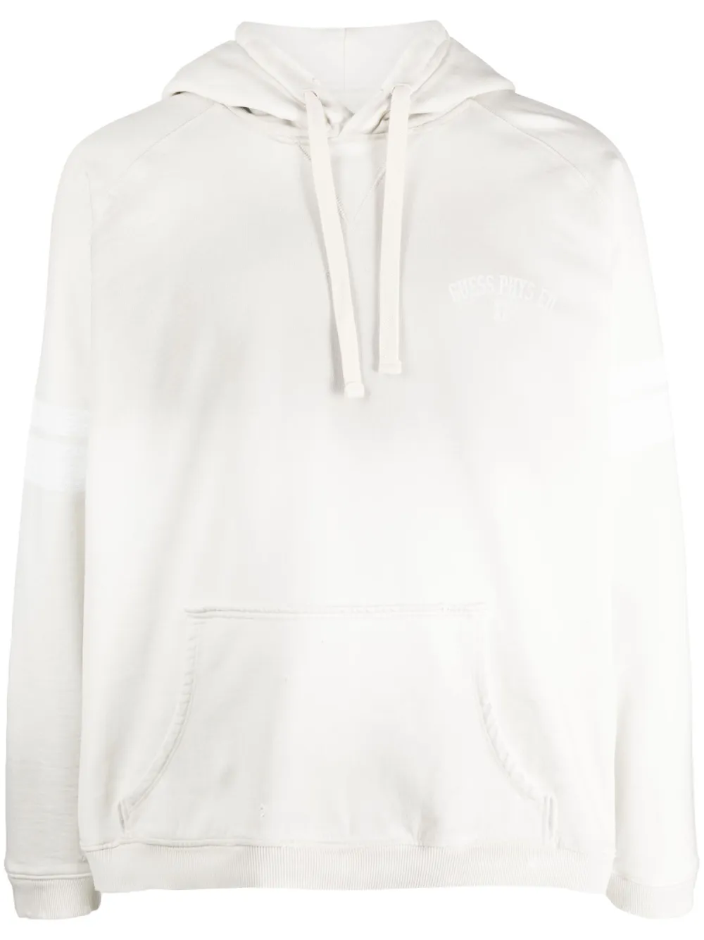 Полосатое худи с надписью GUESS USA, белый
Полосатое худи с надписью GUESS USA, белый