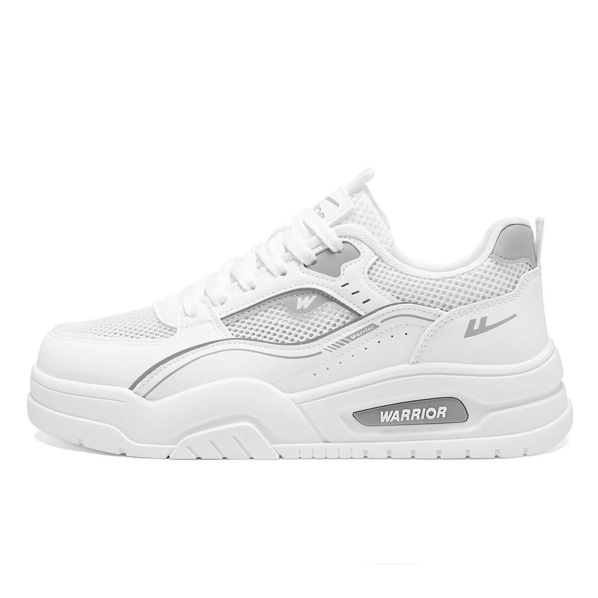 Износостойкие, легкие и дышащие низкие мужские кроссовки для скейтбординга WARRIOR, White Gray
Износостойкие, легкие и дышащие низкие мужские кроссовки для скейтбординга WARRIOR, White Gray
