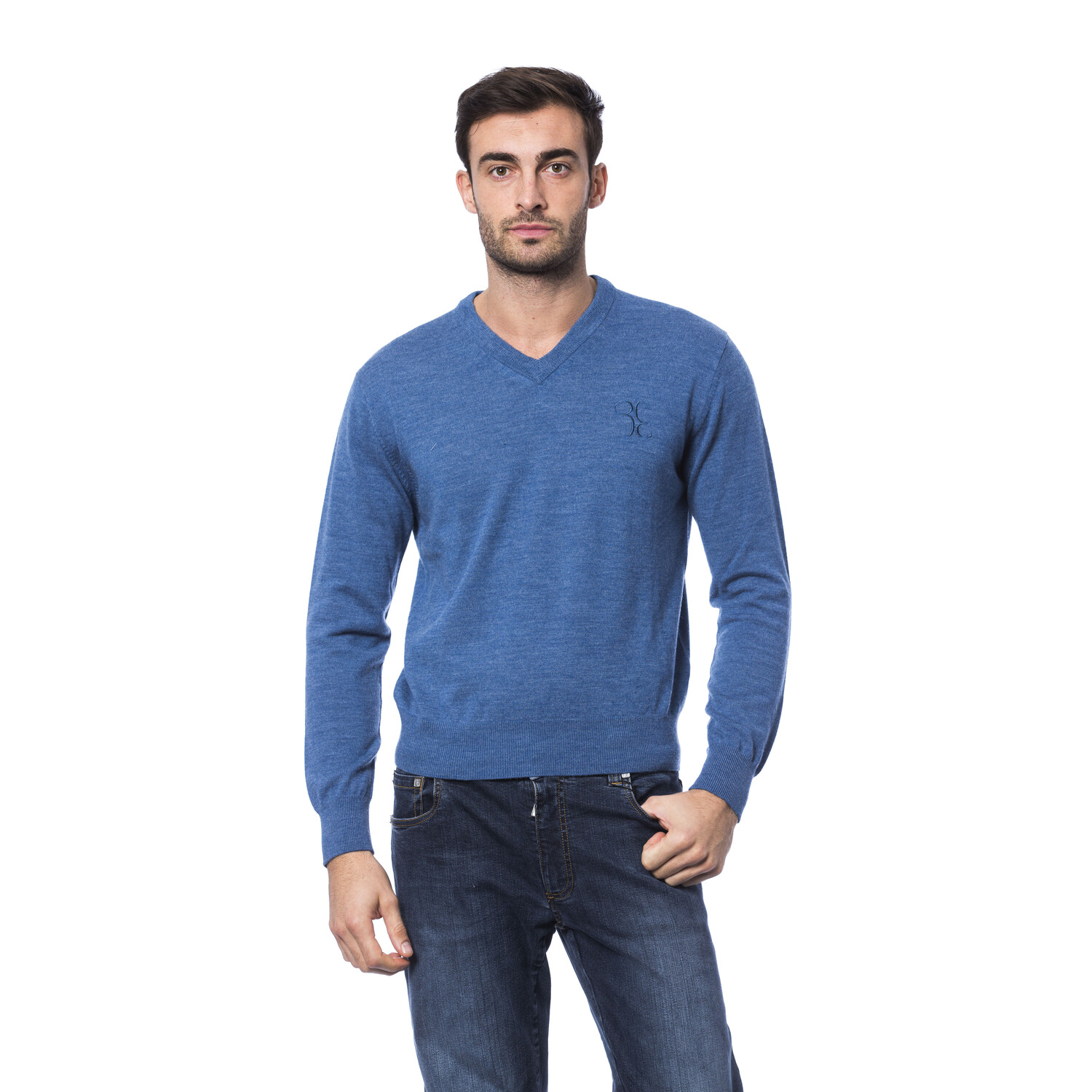 Свитер Billionaire V Neck F12 Logo Bb, синий
Свитер Billionaire V Neck F12 Logo Bb, синий