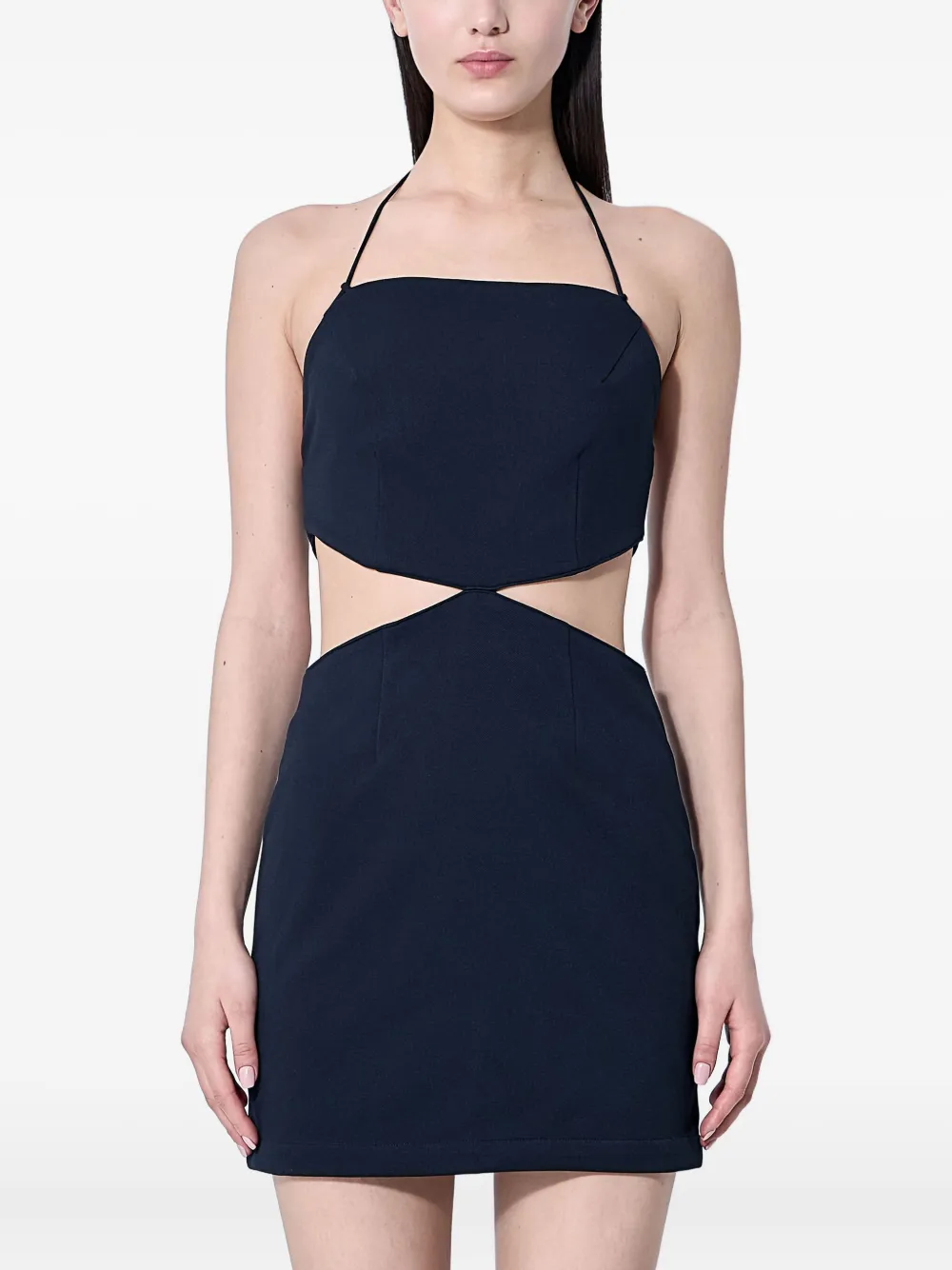 Мини-коктейльное платье с квадратным вырезом Rokh, синий
Мини-коктейльное платье с квадратным вырезом Rokh, синий