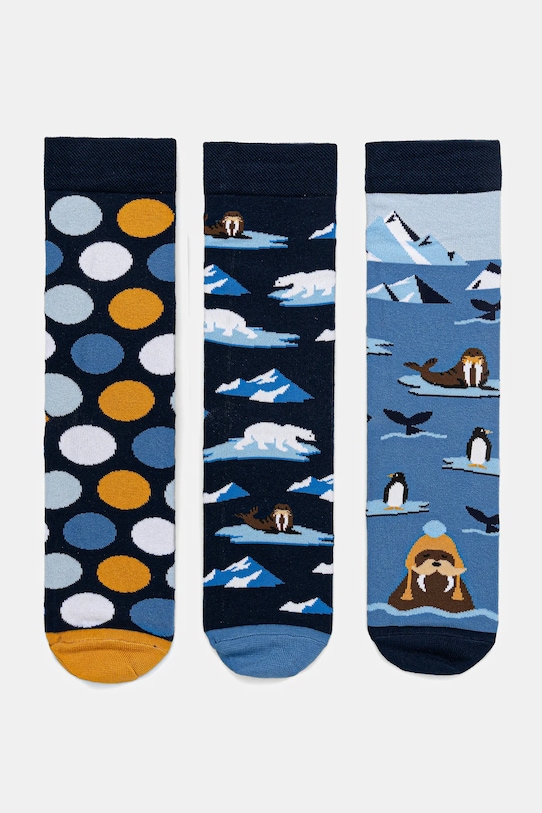 3 пары хлопковых носков Medicine, синий
3 пары хлопковых носков Medicine, синий