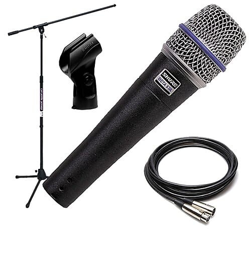 Динамический микрофон Shure BETA 57A Supercardioid Dynamic Instrument Microphone
Динамический микрофон Shure BETA 57A Supercardioid Dynamic Instrument Microphone