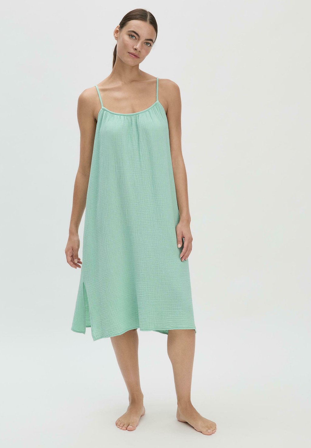 Ночная рубашка hessnatur, зеленый
Ночная рубашка hessnatur, зеленый