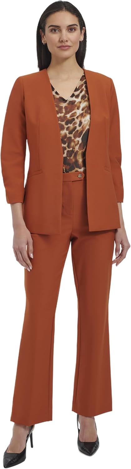 Женский длинный пиджак Calvin Klein с открытым передом, Terra
Женский длинный пиджак Calvin Klein с открытым передом, Terra