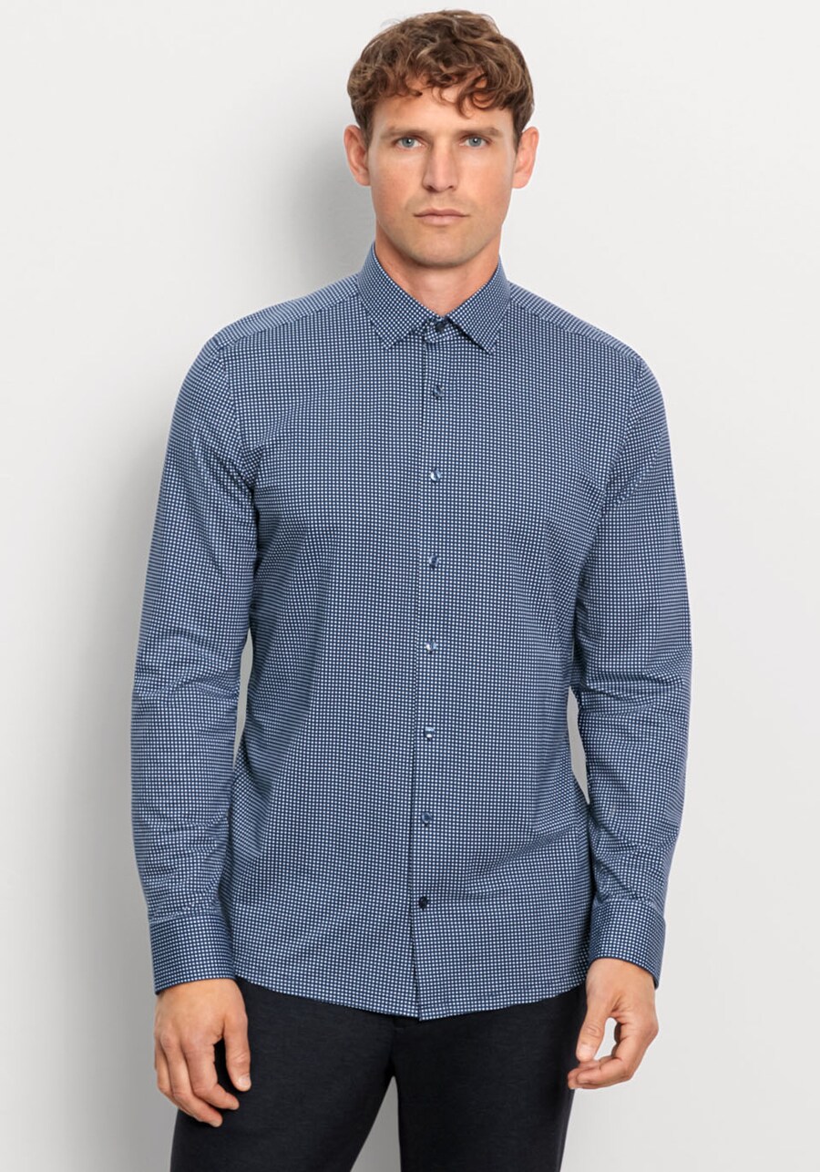 Клетчатая рубашка OLYMP Regular fit Business Shirt, цвет marine blue/light blue
Клетчатая рубашка OLYMP Regular fit Business Shirt, цвет marine blue/light blue