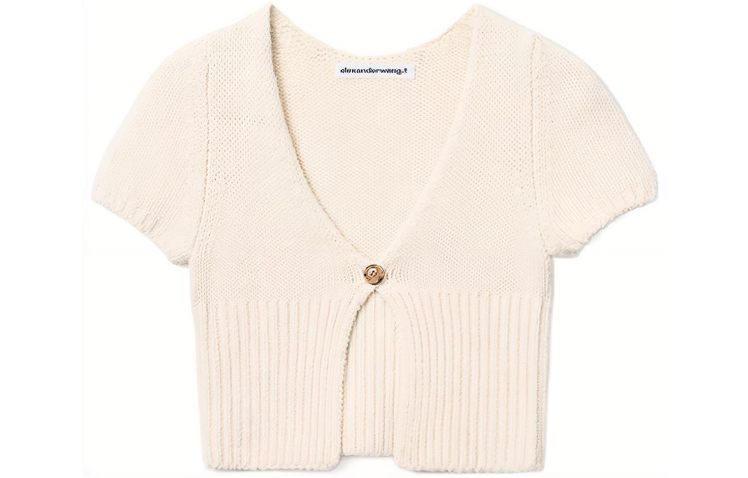 Alexander Wang SS22 Вязаный свитер Women's Soft White
Alexander Wang SS22 Вязаный свитер Women's Soft White