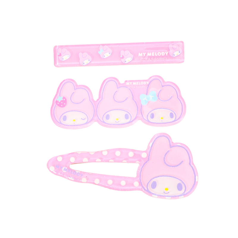 Акриловые заколки для волос Women's Sanrio, розовый my melody hair clip set of 3
Акриловые заколки для волос Women's Sanrio, розовый my melody hair clip set of 3