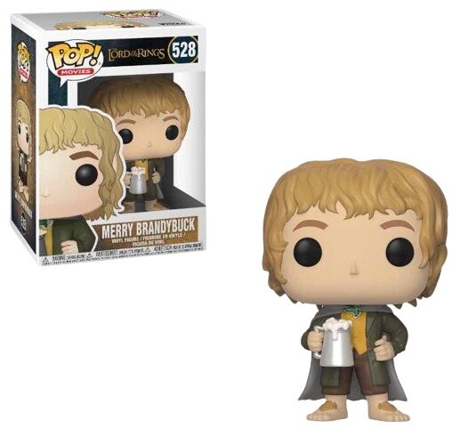 Funko POP! Кино, коллекционная фигурка, Властелин колец, Мерри Брендибак, 528
Funko POP! Кино, коллекционная фигурка, Властелин колец, Мерри Брендибак, 528