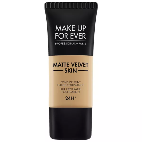 Тональная основа с матовым бархатистым эффектом и полным покрытием Make Up For Ever, цвет y415 almond
Тональная основа с матовым бархатистым эффектом и полным покрытием Make Up For Ever, цвет y415 almond