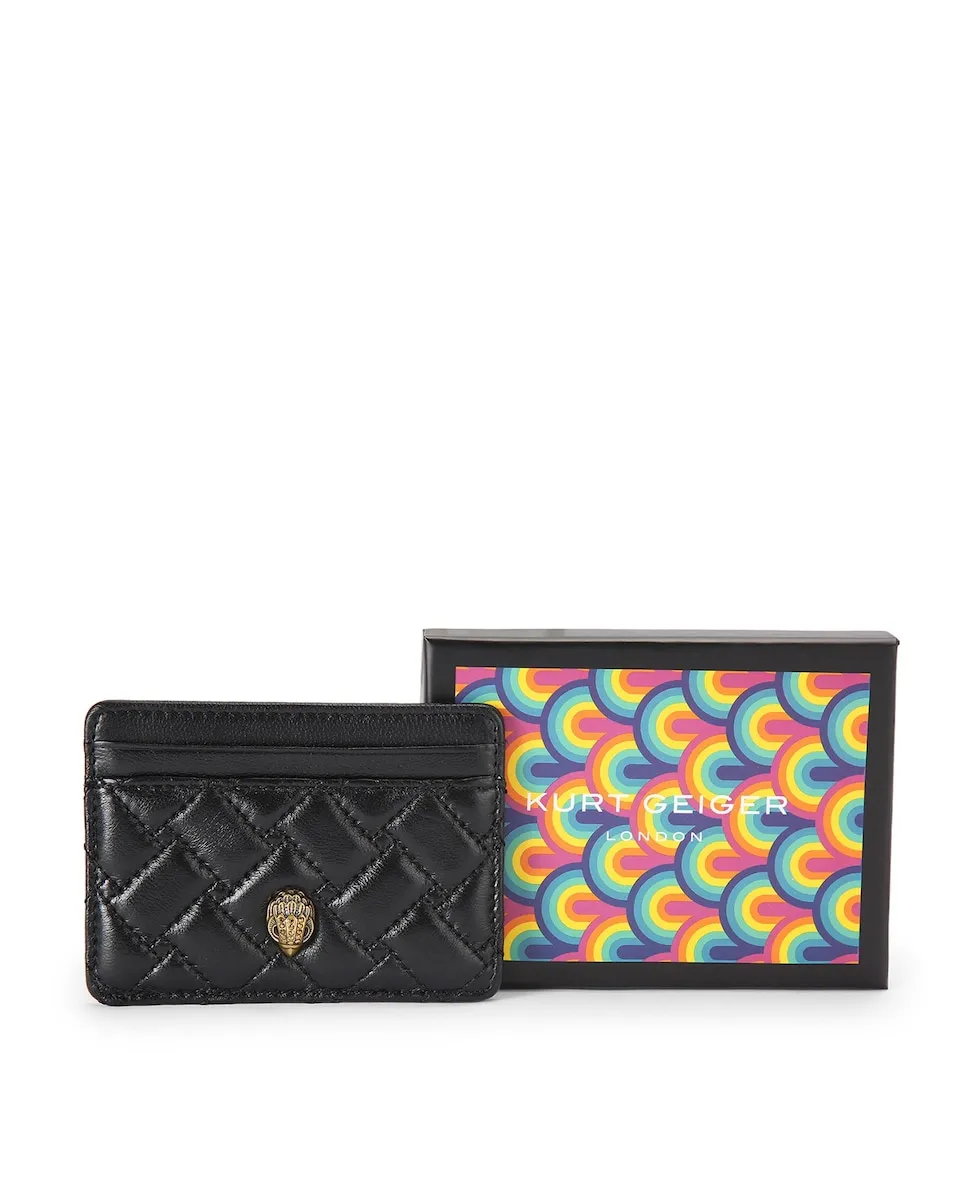 Женский кожаный визитник в черном цвете Kurt Geiger, черный
Женский кожаный визитник в черном цвете Kurt Geiger, черный