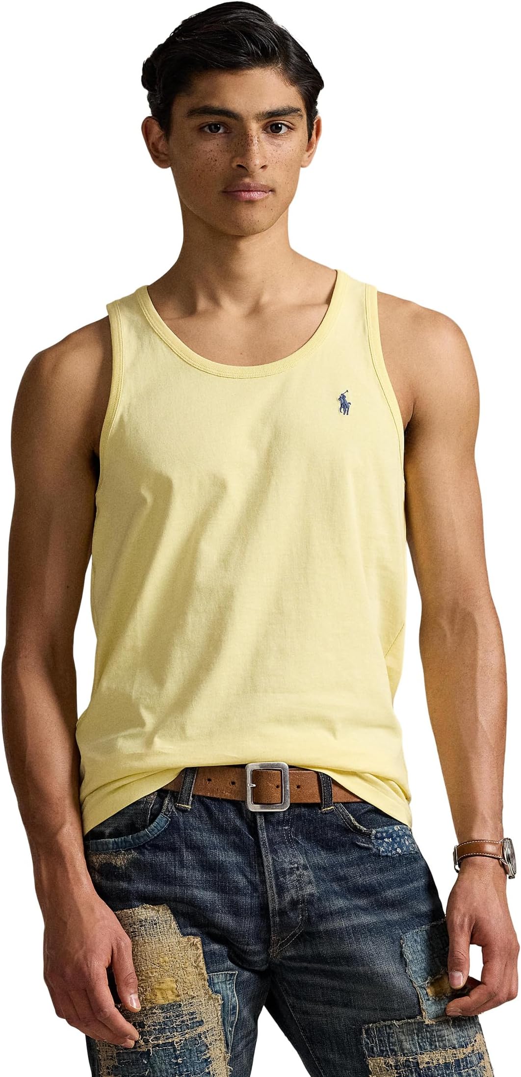 Мужская стираная майка из джерси Polo Ralph Lauren, Wicket Yellow
Мужская стираная майка из джерси Polo Ralph Lauren, Wicket Yellow