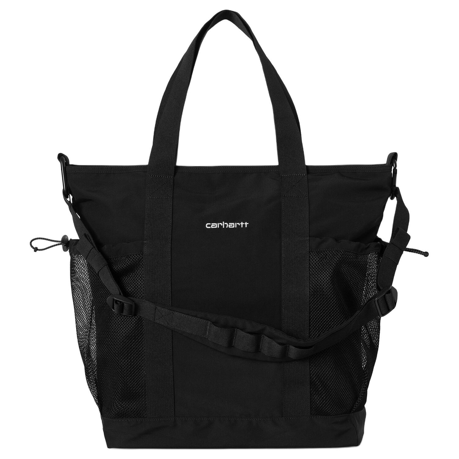 Carhartt WIP Полиэстеровая сумка Regular Unisex черная, Black 
Carhartt WIP Полиэстеровая сумка Regular Unisex черная, Black