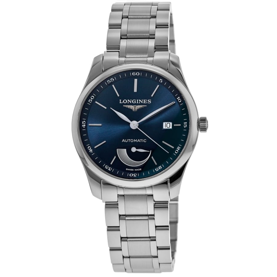 Longines Master Collection Power Reserve 40 мм синие стальные часы мужские L2.908.4.92.6
Longines Master Collection Power Reserve 40 мм синие стальные часы мужские L2.908.4.92.6