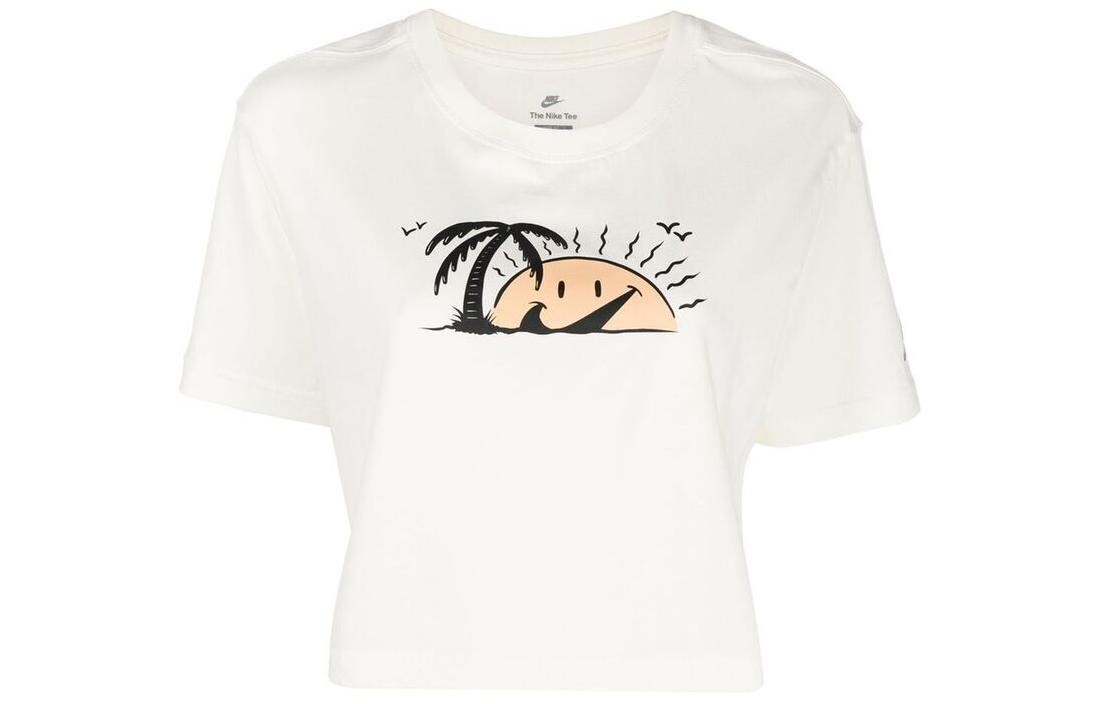 Укороченный топ женский белый Nike
Укороченный топ женский белый Nike