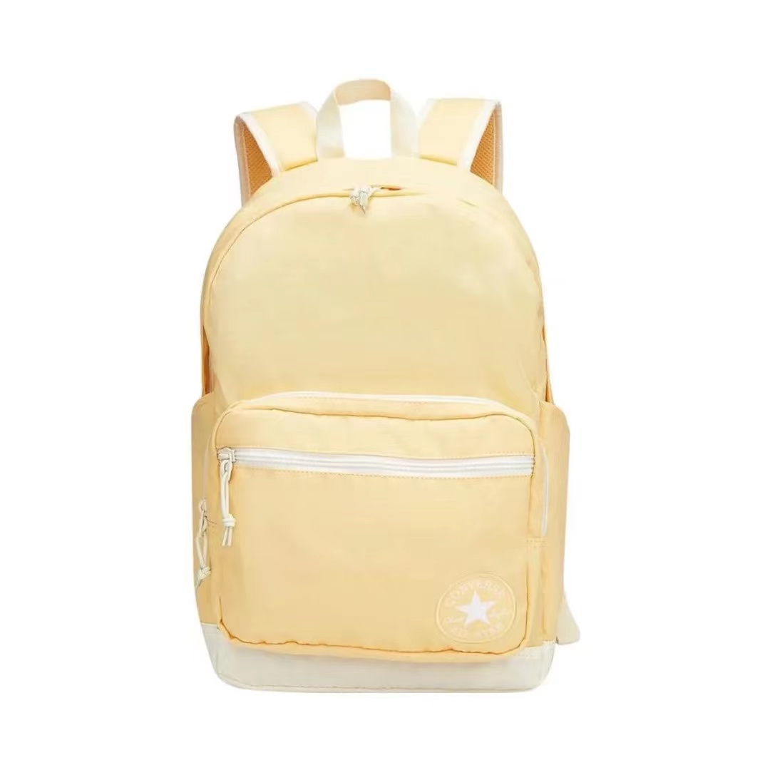 Прямой рюкзак из полиэстера унисекс желтый Converse 
Прямой рюкзак из полиэстера унисекс желтый Converse