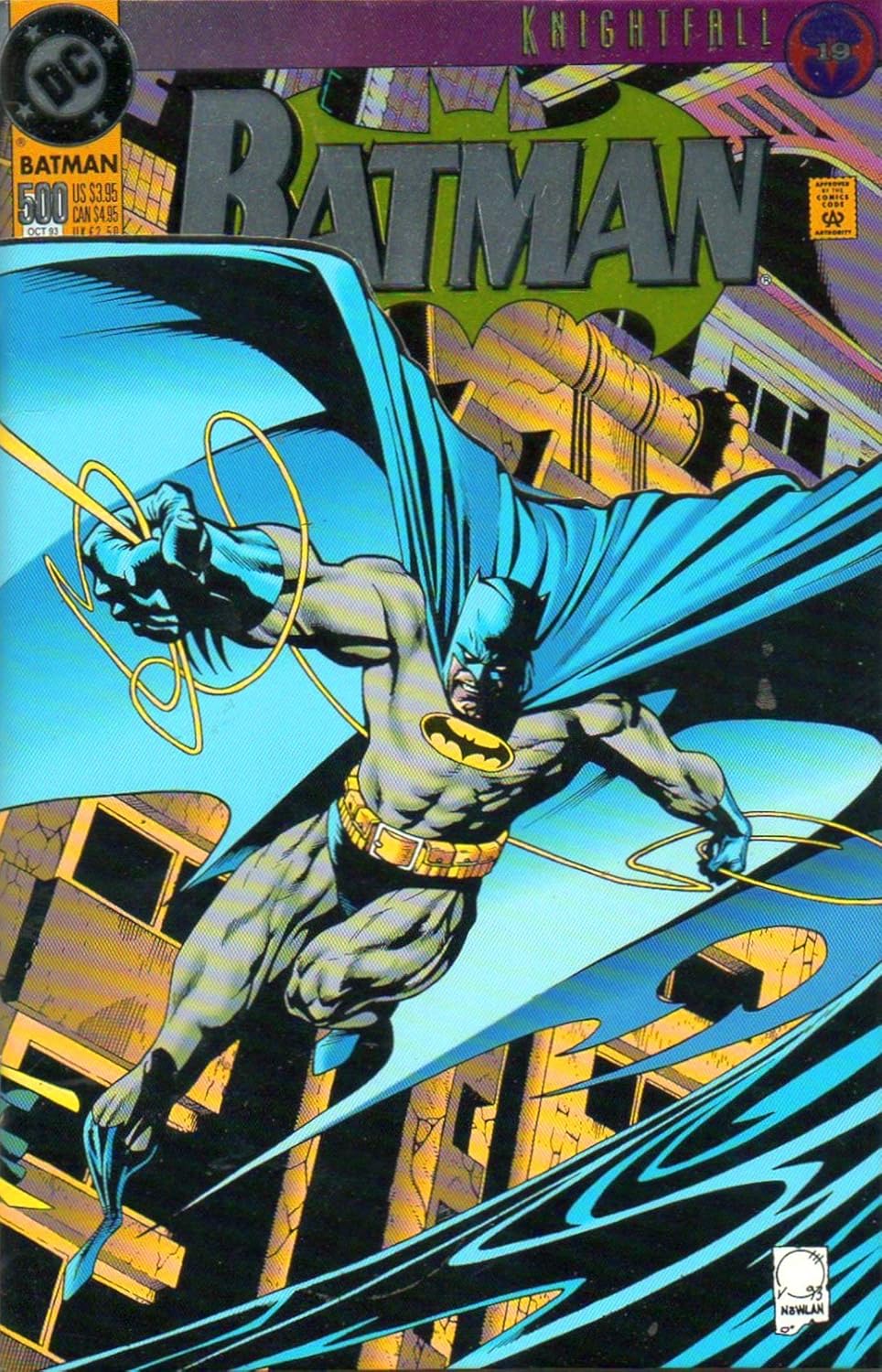 DC Comics Batman 500 Series Issue 500 Oct (500 Oct) (DC Comics)
DC Comics Batman 500 Series Issue 500 Oct (500 Oct) (DC Comics)