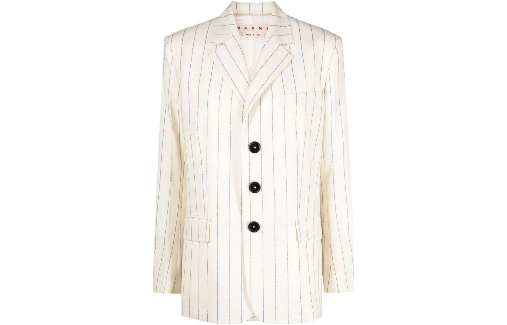 Пинстрип пиджак fresco MARNI, белый
Пинстрип пиджак fresco MARNI, белый