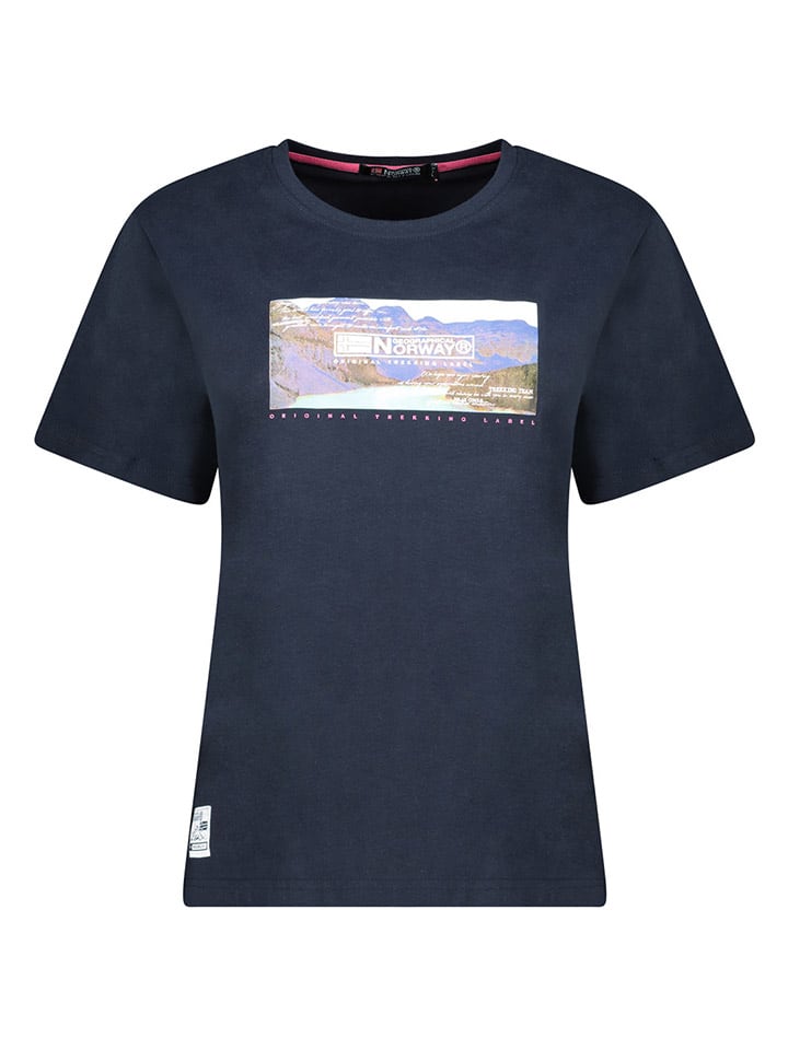 Футболка Geographical Norway, темно-синий 
Футболка Geographical Norway, темно-синий