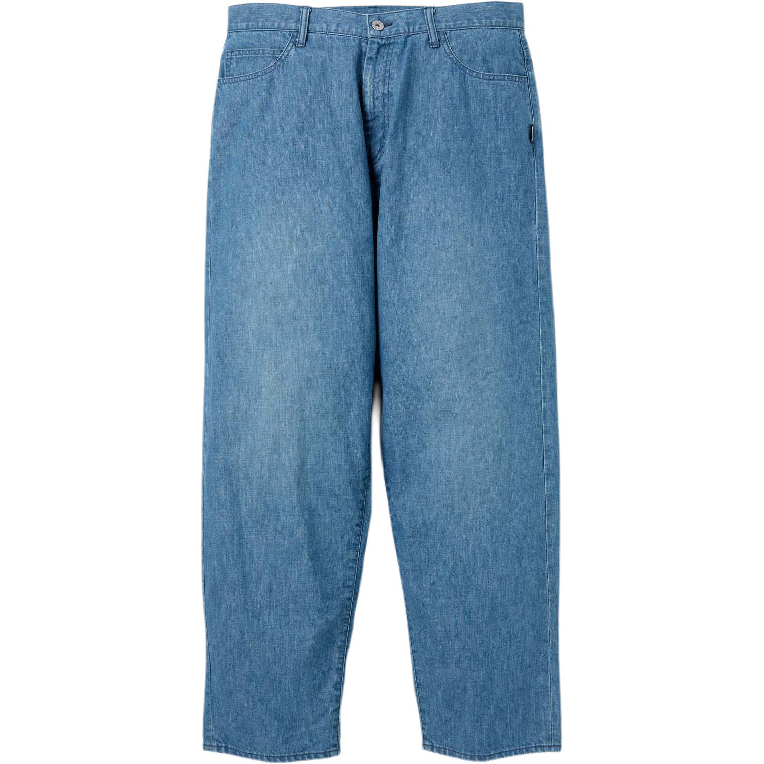 Брюки деним мешковатого силуэта NEIGHBORHOOD, синий
Брюки деним мешковатого силуэта NEIGHBORHOOD, синий