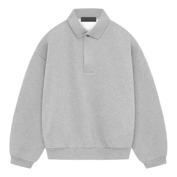 Рубашка поло ss24 long sleeve polo shirt 'light heather grey' Fear Of God Essentials, серый
Рубашка поло ss24 long sleeve polo shirt 'light heather grey' Fear Of God Essentials, серый