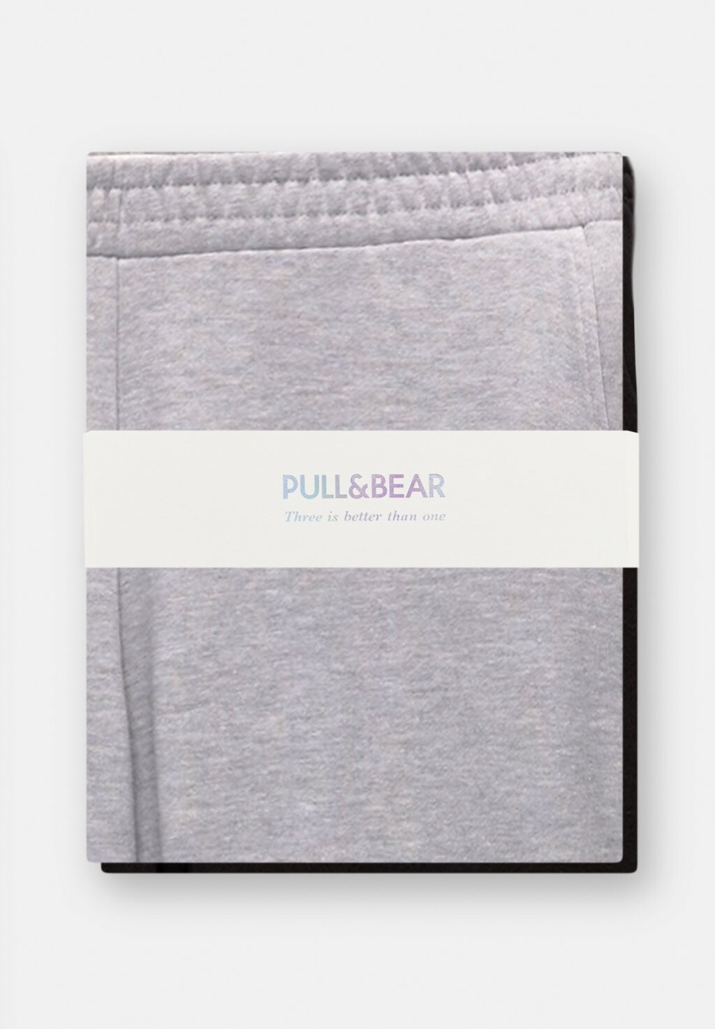 Спортивные брюки PACK OF 2 PULL&BEAR, серый 
Спортивные брюки PACK OF 2 PULL&BEAR, серый