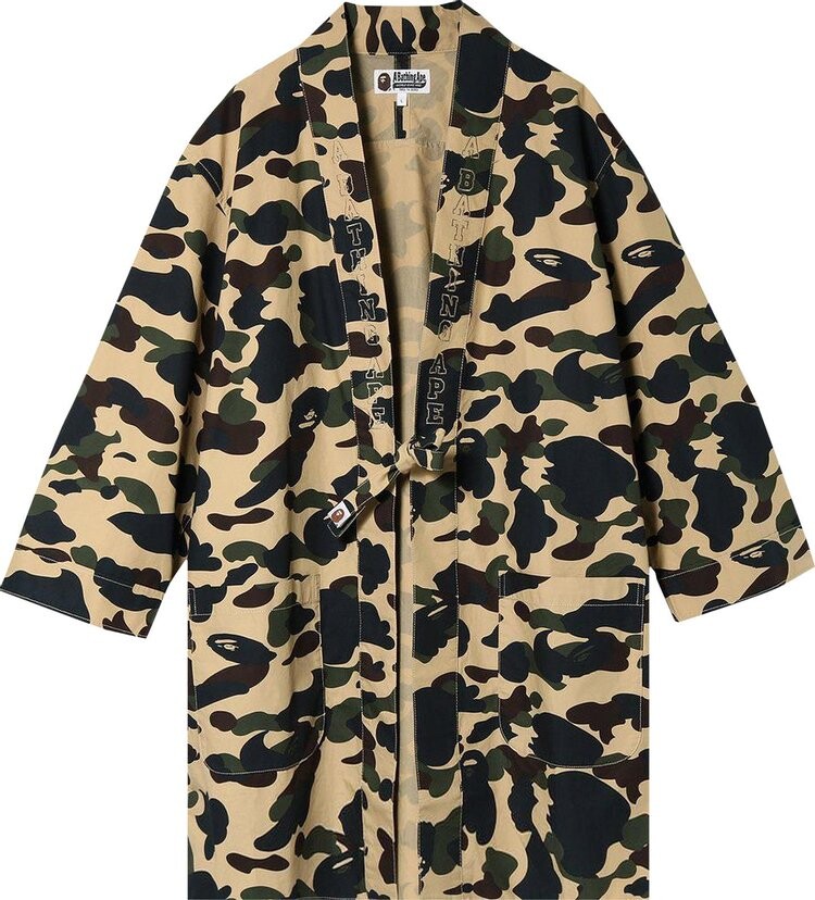 Рубашка BAPE 1st Camo Kimono Shirt 'Yellow', желтый
Рубашка BAPE 1st Camo Kimono Shirt 'Yellow', желтый