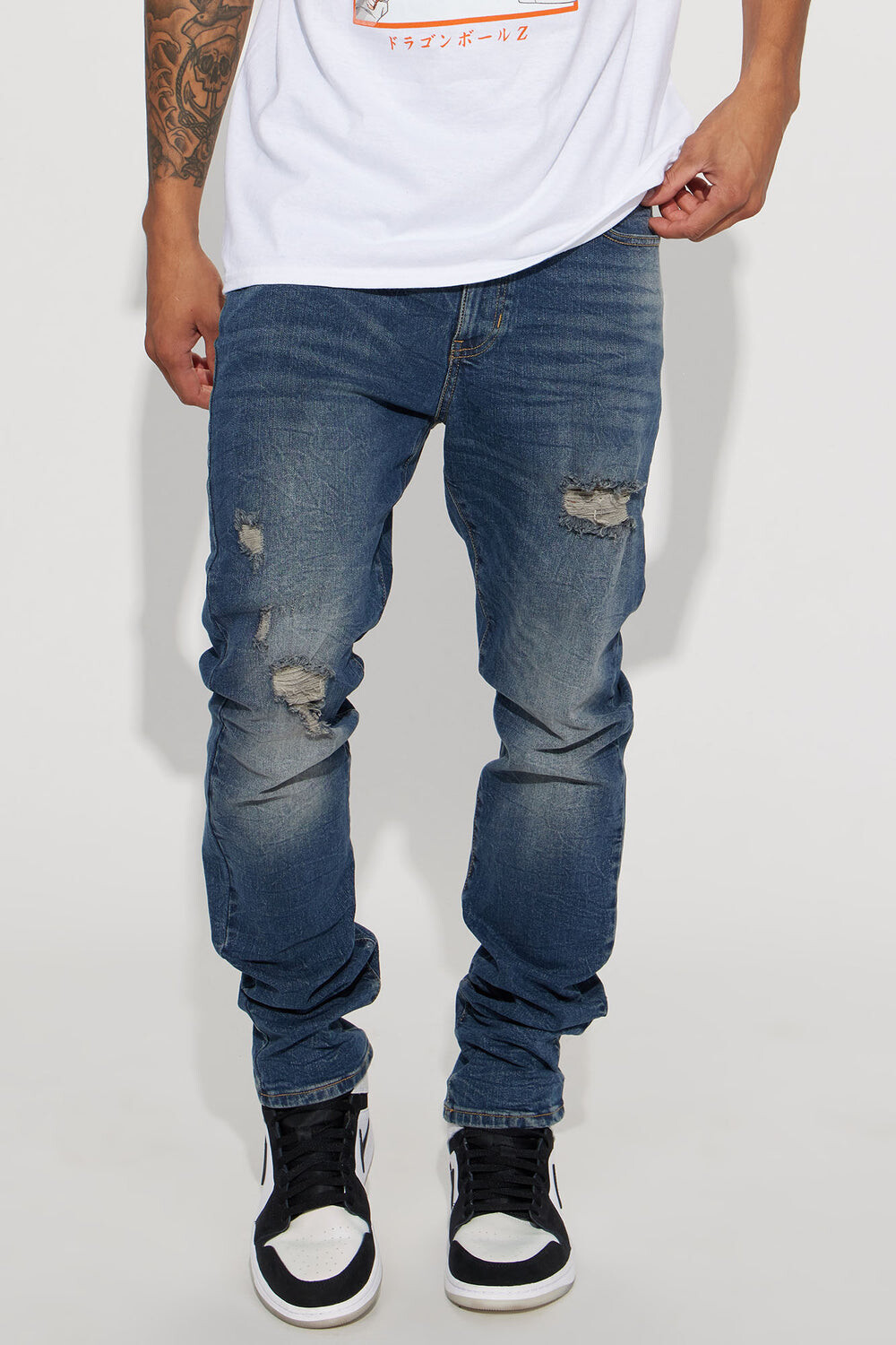 Джинсы скинни Fashion Nova FNMH1192, синий
Джинсы скинни Fashion Nova FNMH1192, синий