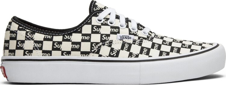 Кеды Vans Supreme x Authentic Pro Checkered Black, черный
Кеды Vans Supreme x Authentic Pro Checkered Black, черный
